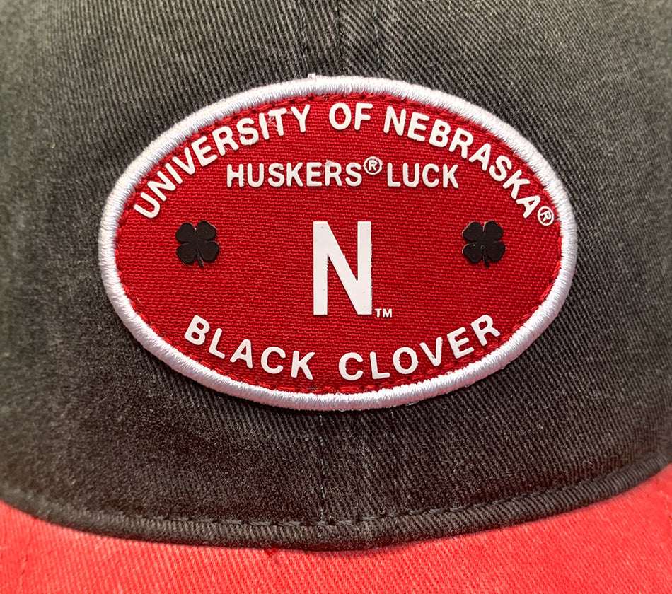 Nebraska Huskers Soft Mesh Clover Snap