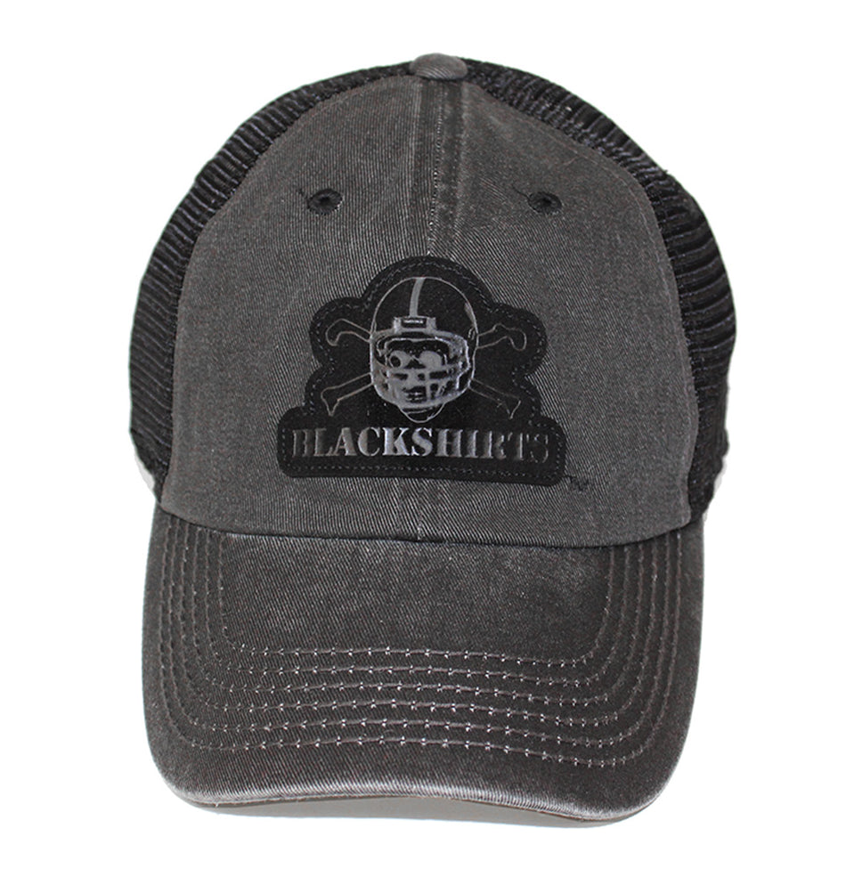 Blackshirts Black Mesh Back Cap