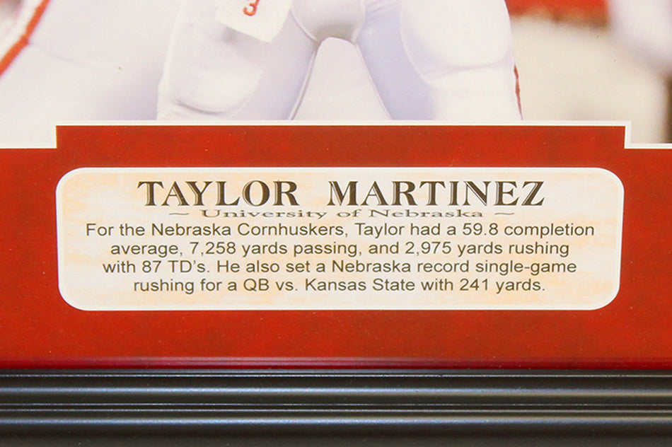 Martinez Framed Career Plaque
