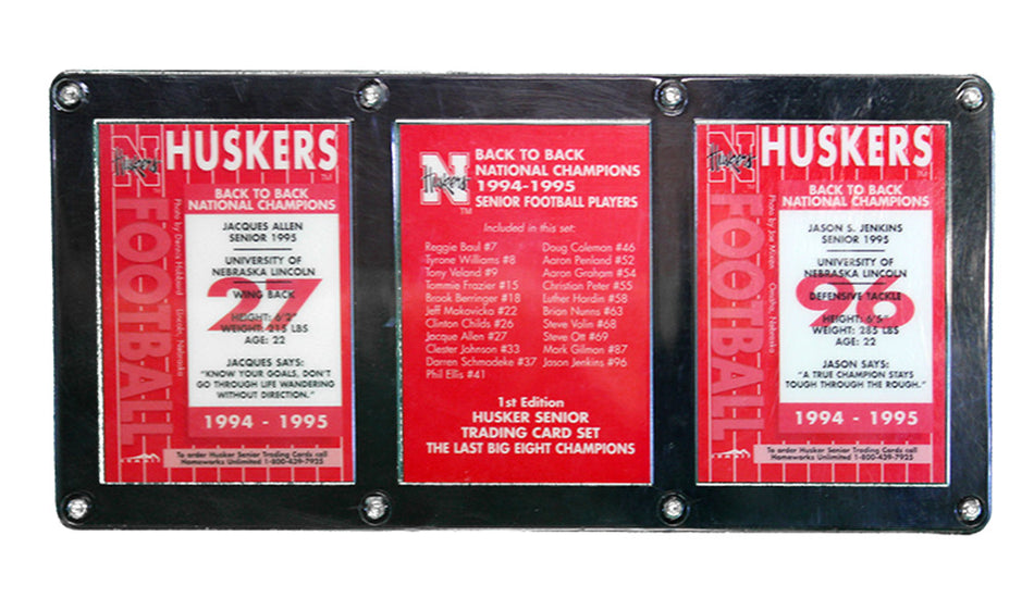 Back to Back Champs Allen N Jenkins Player Cards
