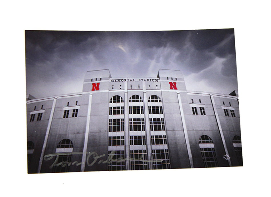 Osborne Signed Memorial Stadium Postcard