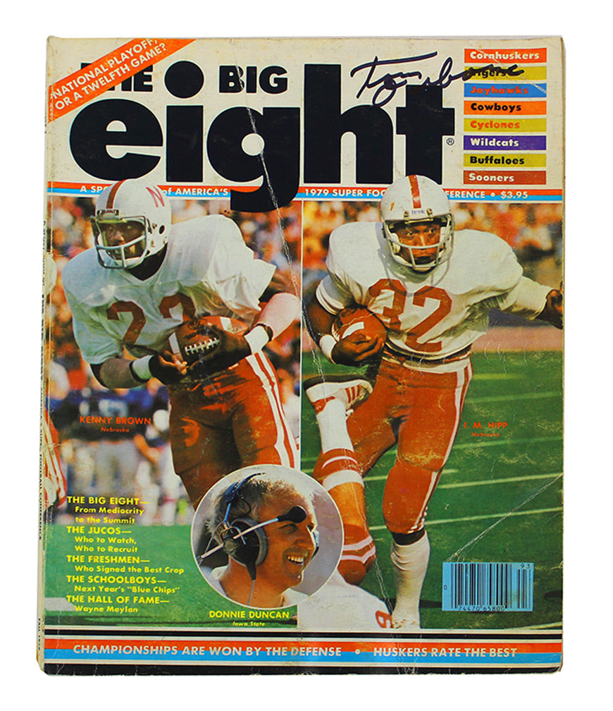 Osborne Autographed 1979 Big Eight Preview Magazine