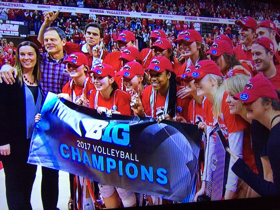 2017 Big Ten Volleyball Champs Official Tee Shirt