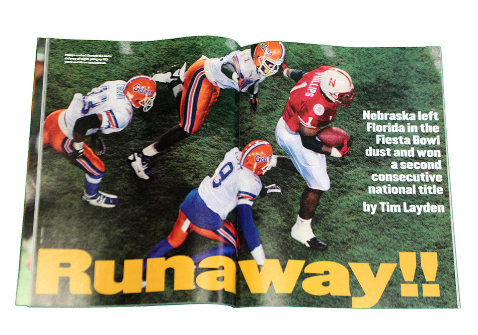 Tommie Frazier Signed 1995 S.I. Weekly