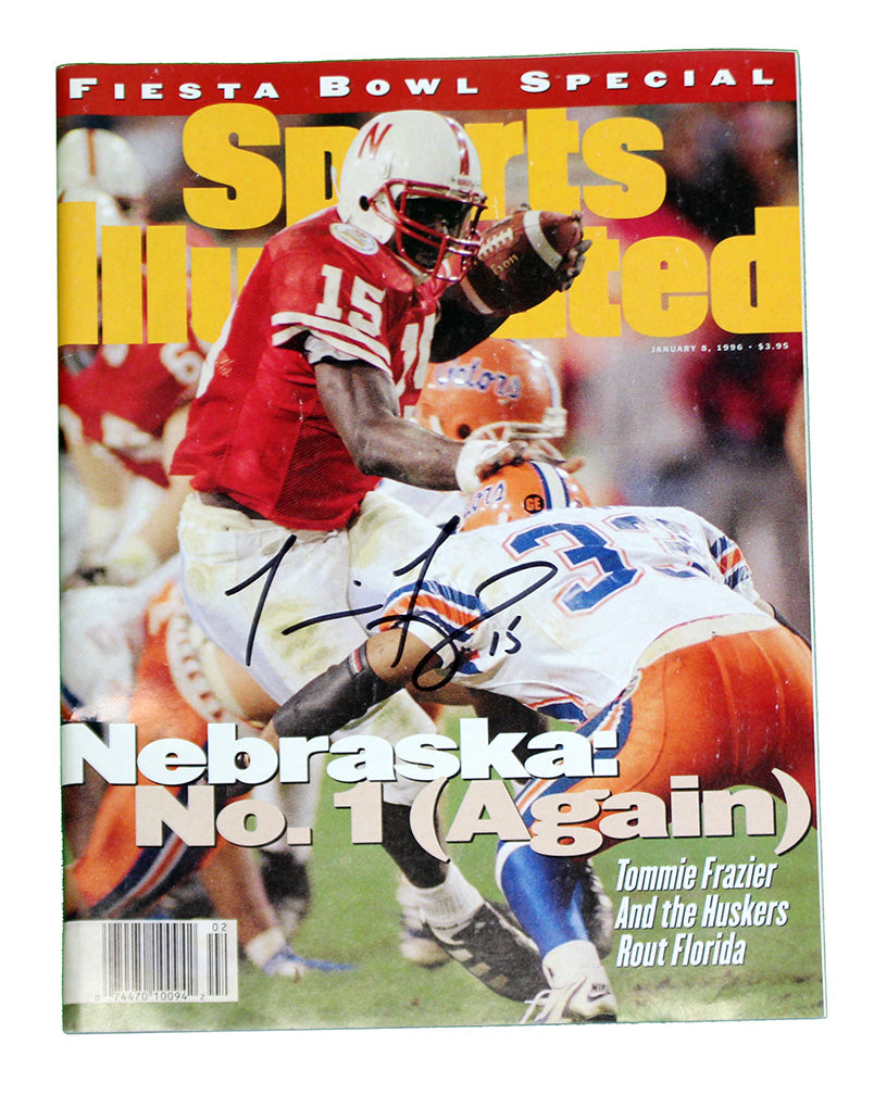 Tommie Frazier Signed 1995 S.I. Weekly