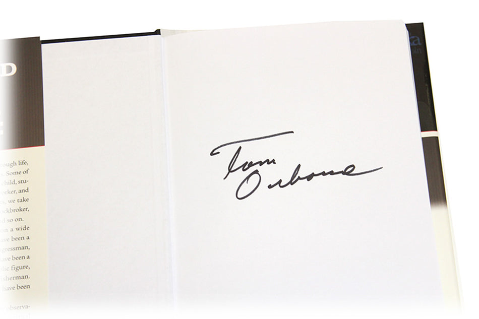 Tom Osborne Autographed Beyond The Final Score Book