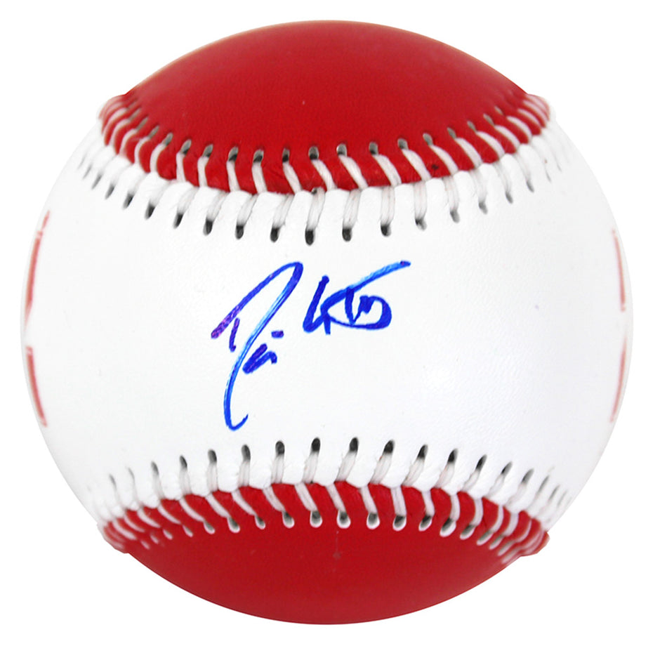 Coach Erstad Autographed Huskers Baseball
