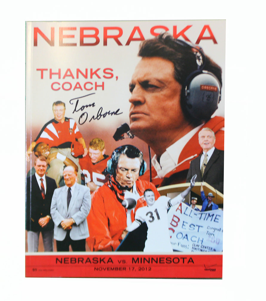 Osborne Autographed 2012 Minnesota Program