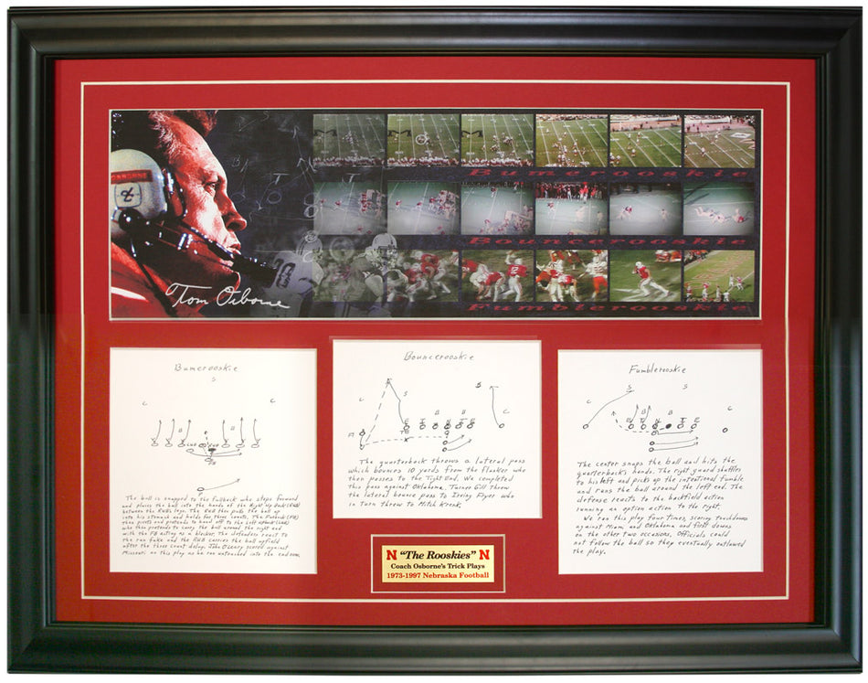 Coach Osborne's Rooskie's Plaque