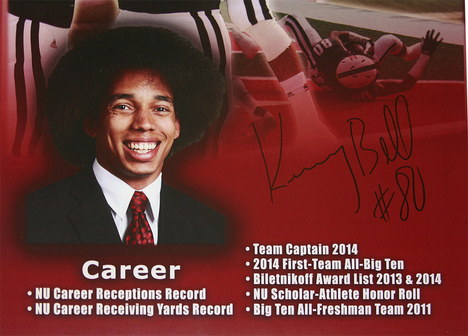 Kenny Bell Autgraphed Career Print