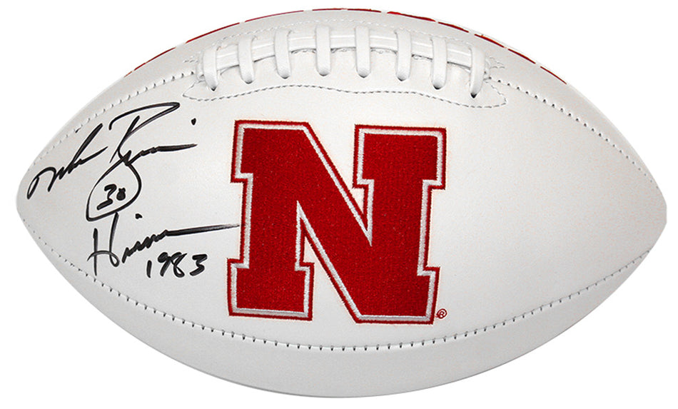 Mike Rozier Heisman Autographed Football
