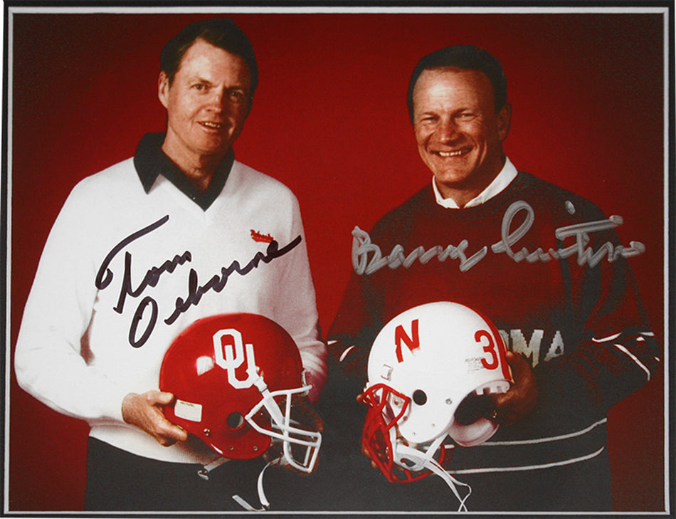 Osborne Switzer Respected Rivals Autographed Plaque