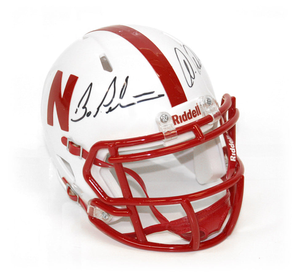 Abdullah Pelini Autographed Mini Speed Helmet