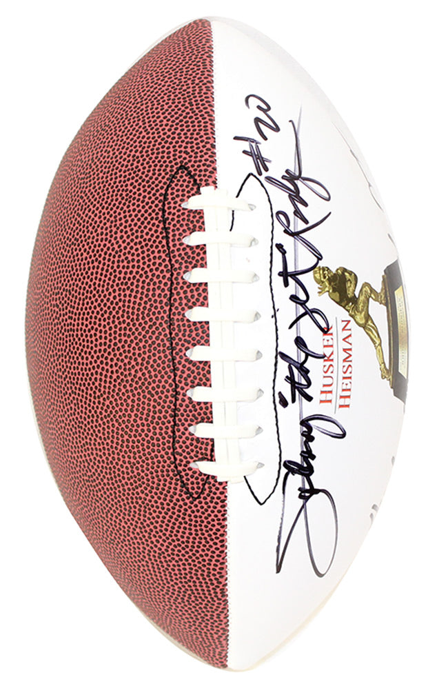 Rodgers Autographed Anniversary Heisman Football