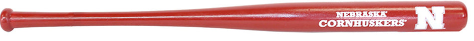 Coach Erstad Autographed Go Big Red Mini Bat