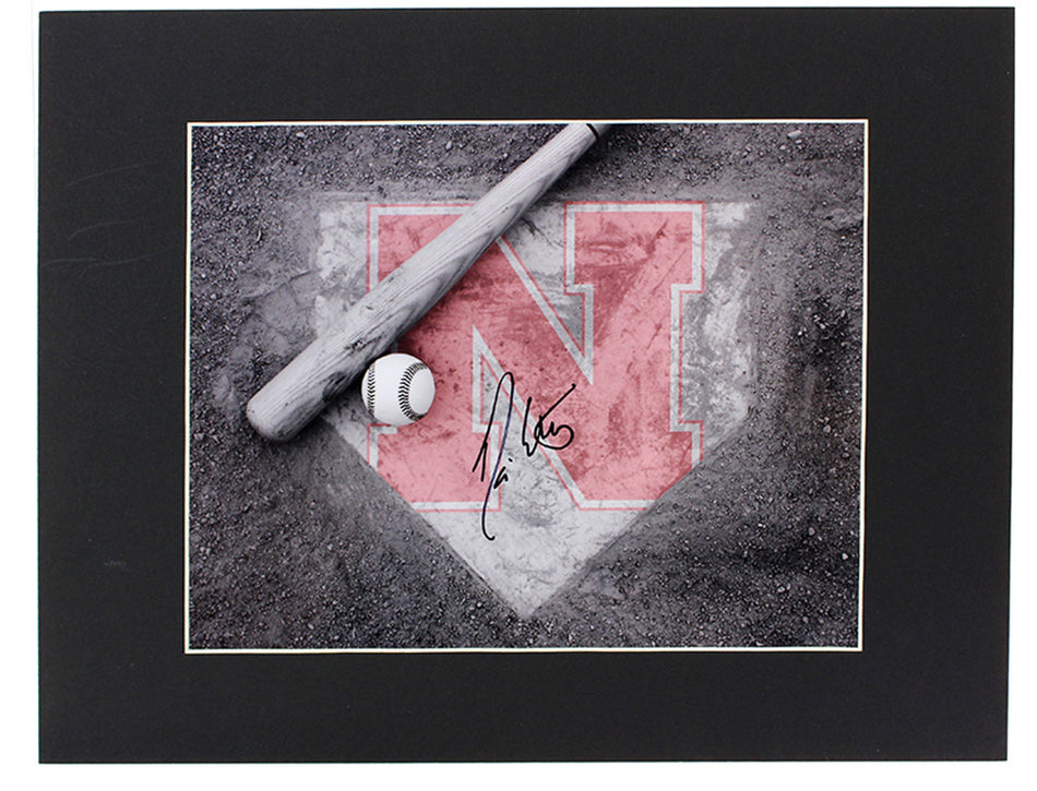 Darin Erstad Autographed Home Plate Photo