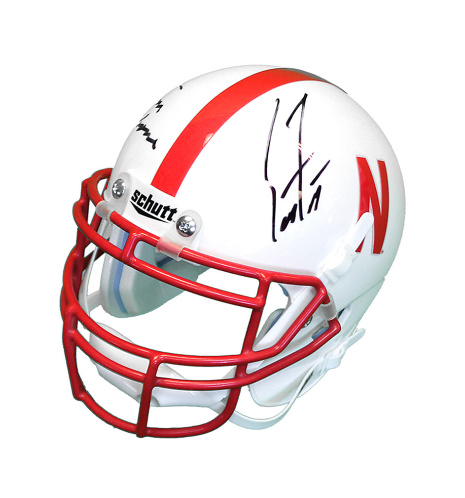 Osborne N Frost Autographed Nebraska Mini Helmet