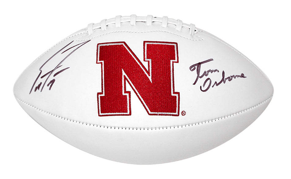 Osborne N Frost Autographed Husker Football