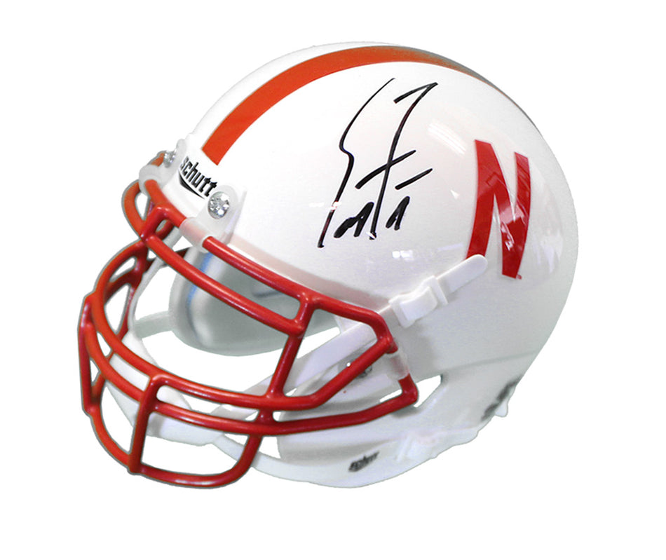 Scott Frost Autographed Huskers Schutt Mini Helmet