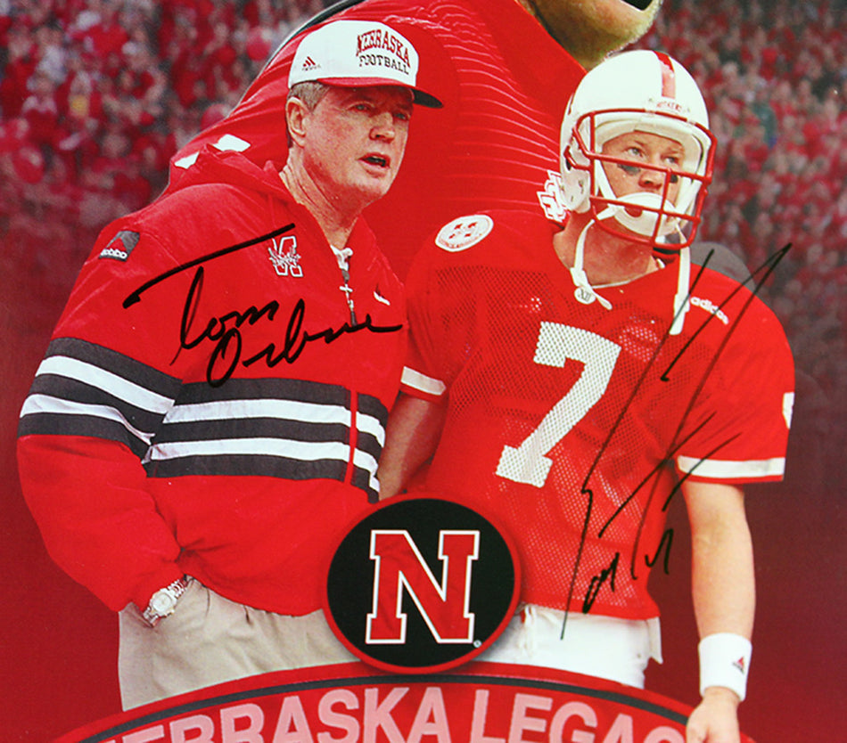 Osborne N Frost Autographed Legacy Schedule Poster
