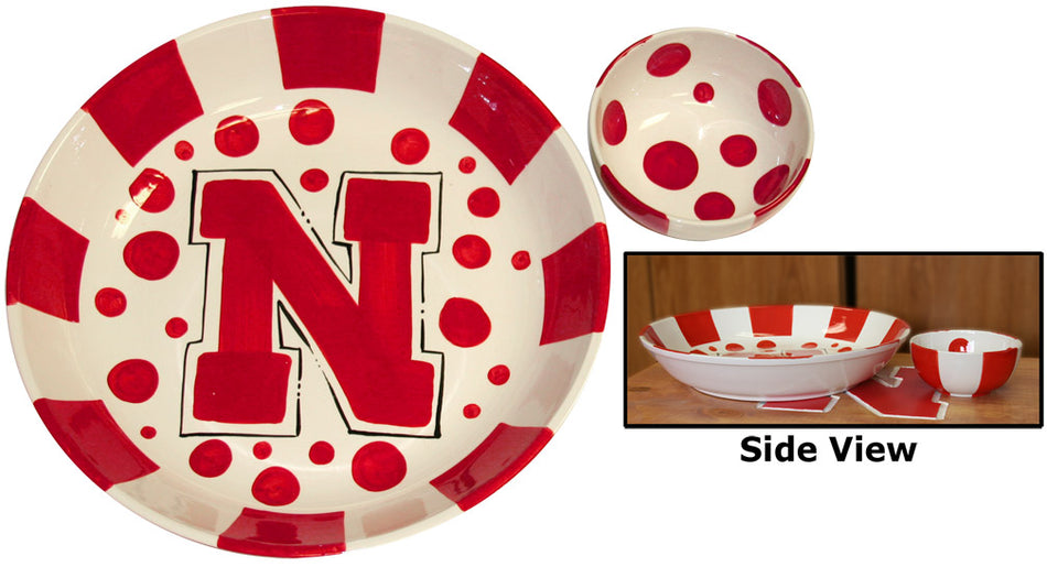 Polka Dot Chip N Dip Set
