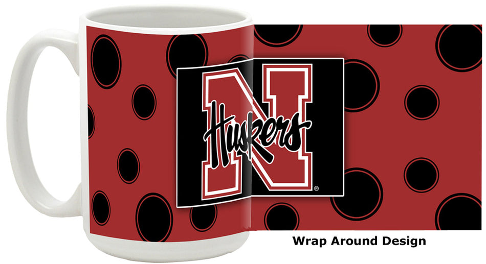 Red Polka Dot Mug