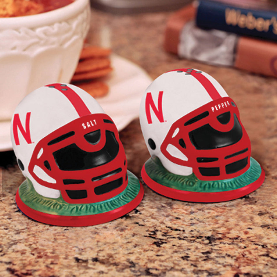 Helmet Salt and Pepper Shakers
