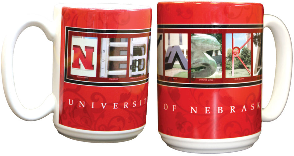LETTER ART SYMBOL MUG