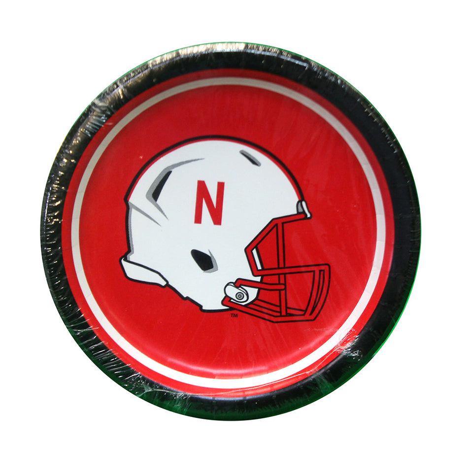Husker Dessert Paper Plates