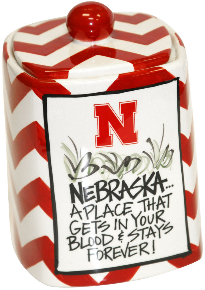 Husker Chevron Canister