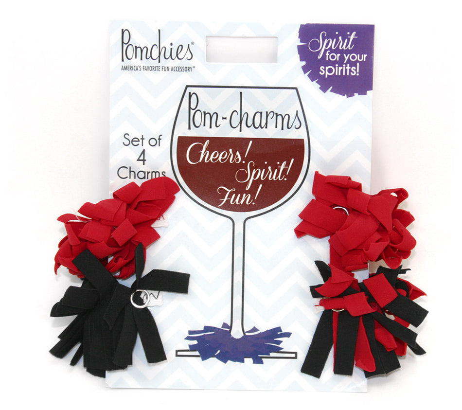 4 PK. Drink PomPom Charms