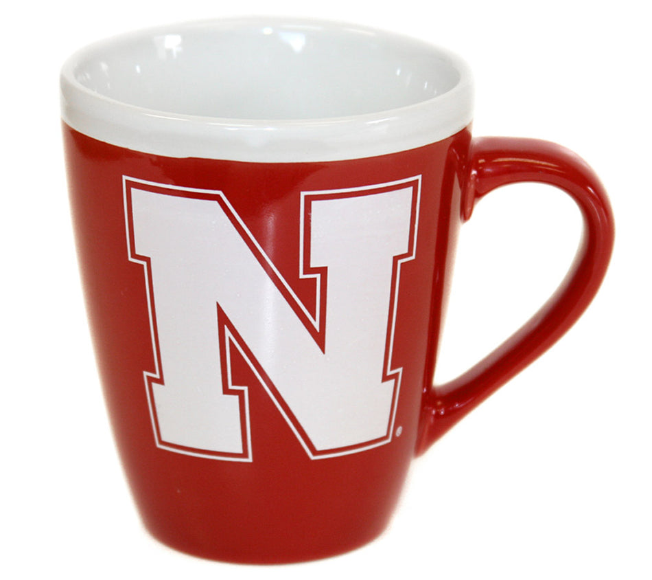 Red/White Iron N Mug