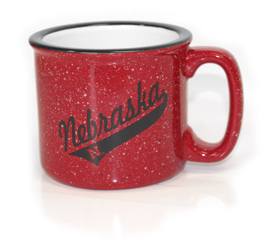 Nebraska N Campfire Mug