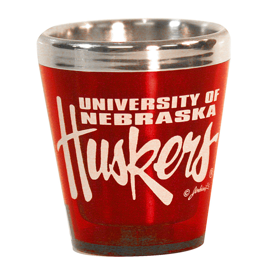 University of Nebraska Stainless Steel Shot Glass