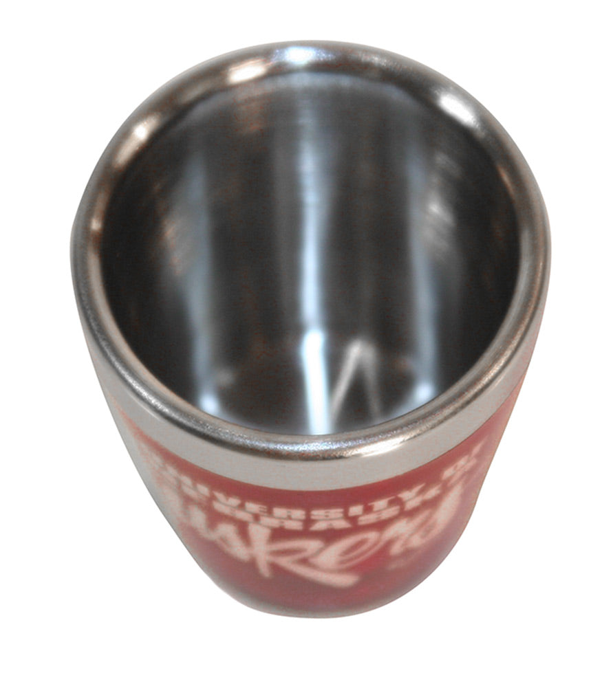 University of Nebraska Stainless Steel Shot Glass