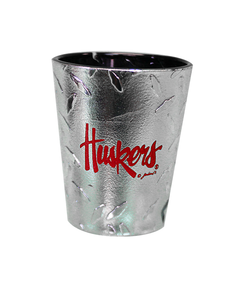 Diamond Plate Husker Shot Glass