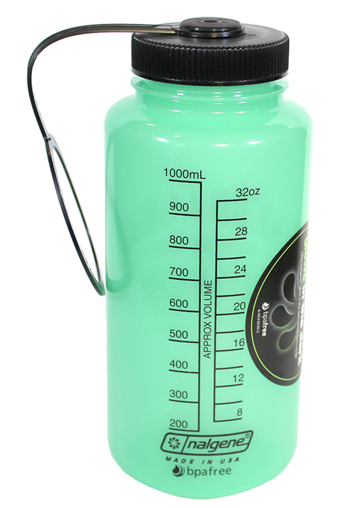 Nebraska Huskers Glow in the Dark Water Bottle