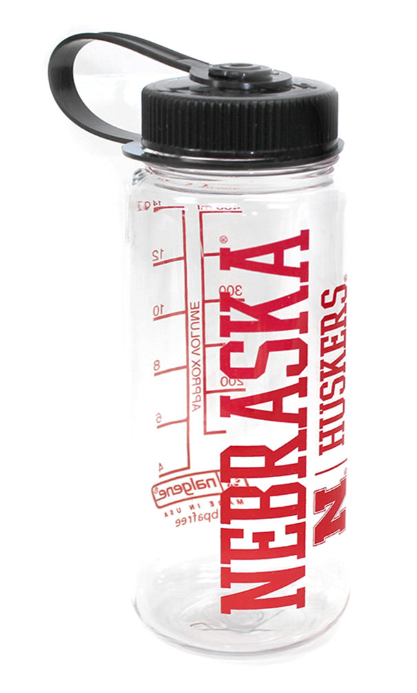 Nebraska Wide Mouth Tritan Water Bottle