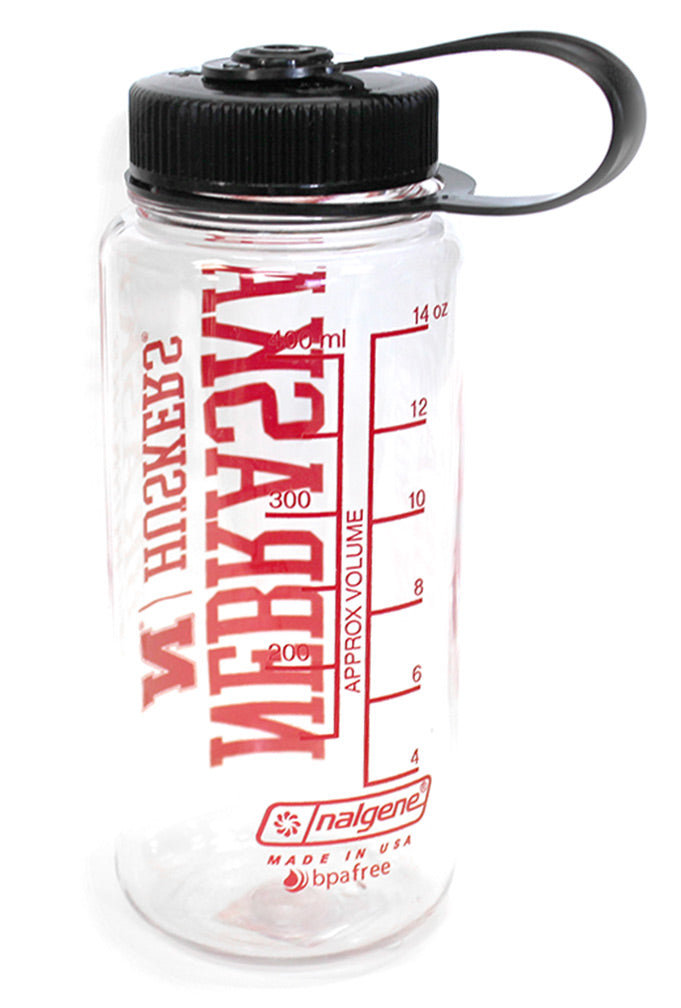 Nebraska Wide Mouth Tritan Water Bottle
