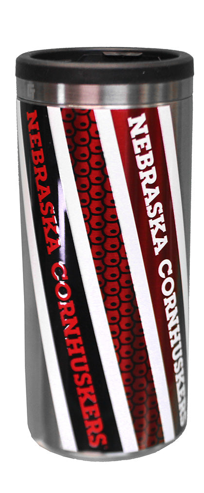 Nebraska Skinny Can Tailgater Koozie