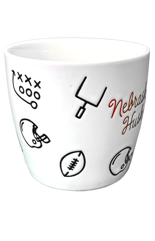 Nebraska Huskers Football Playmaker Soup Mug