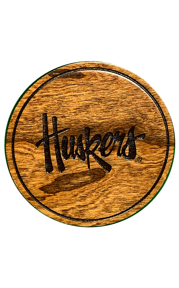 Wooden Huskers Cherrywood Coaster