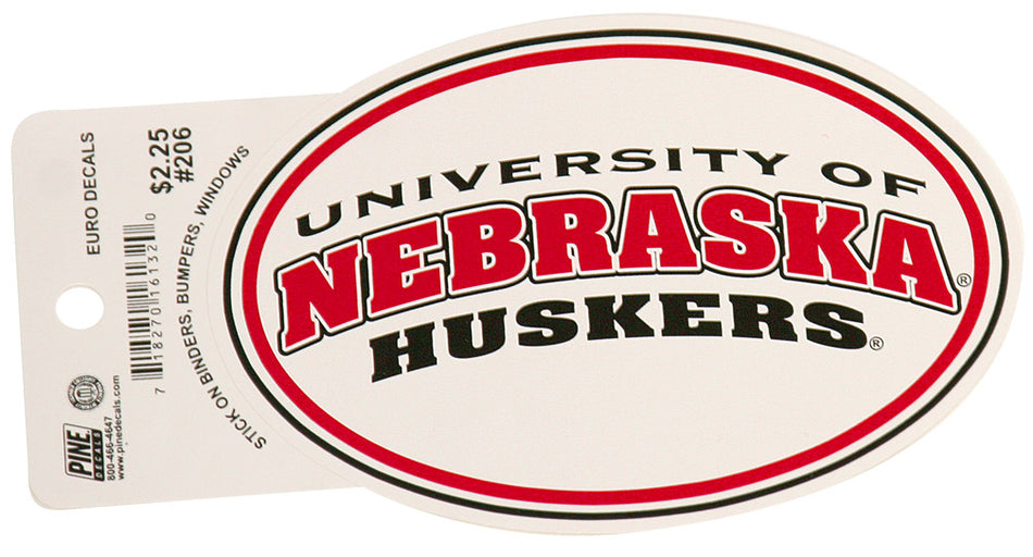 UNL Euro Decal