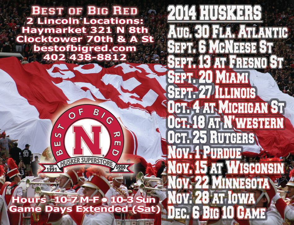 2014 SCHEDULE MAGNET