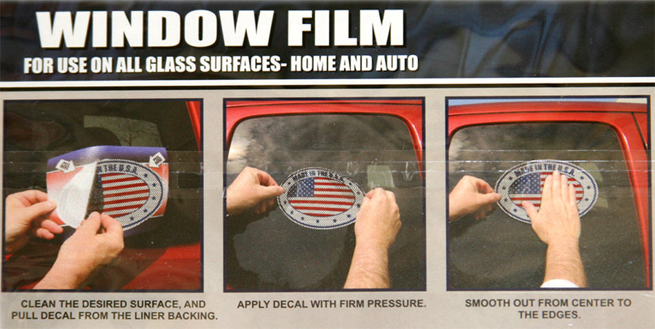 Large Nebraska N Window Film