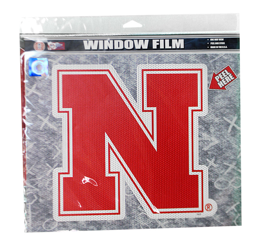 Large Nebraska N Window Film