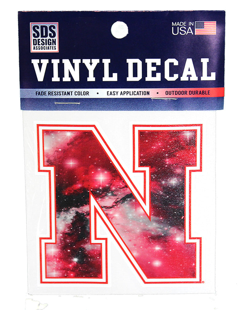 Nebraska N Galaxy Decal