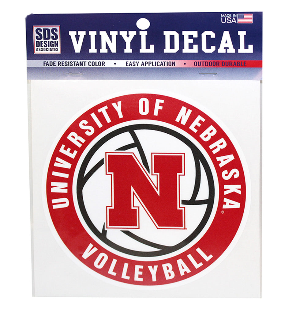 Nebraska Volleyball Decal