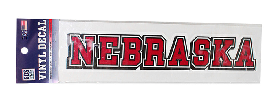 Block Nebraska Decal