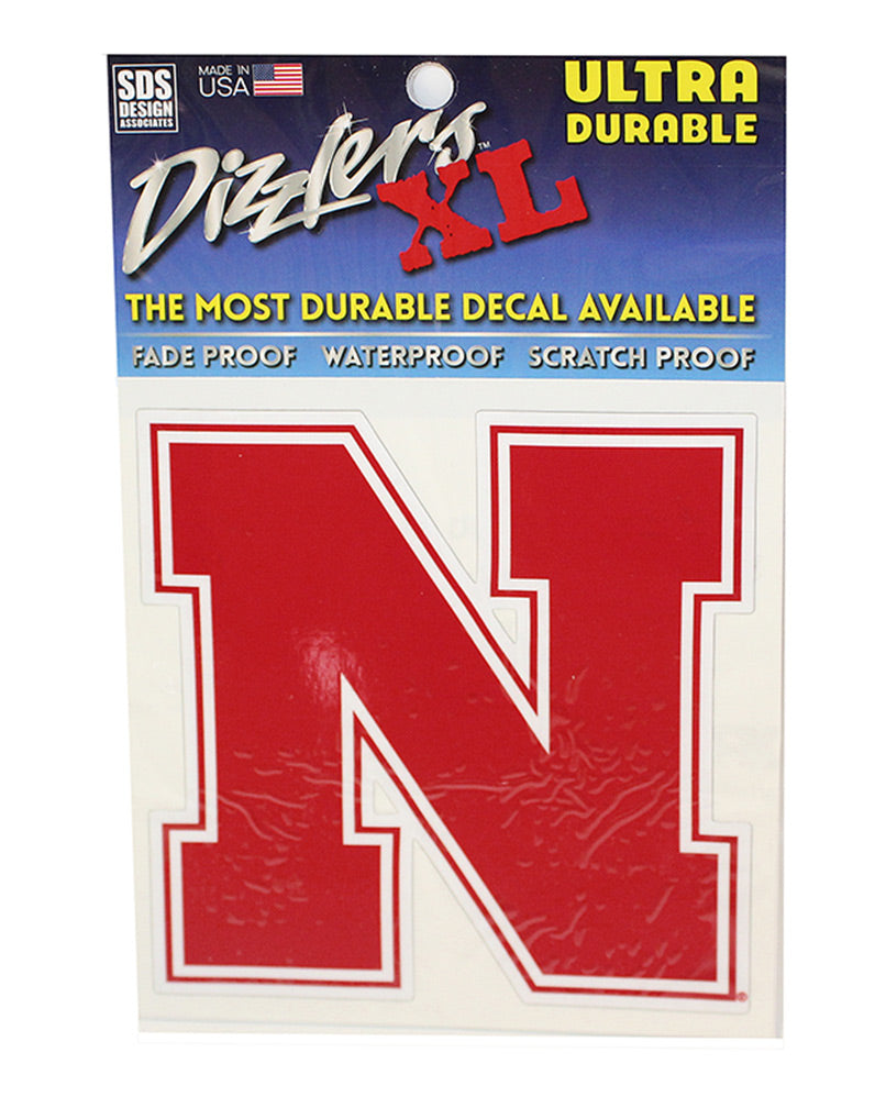 Nebraska 5 Inch Dizzler Decal
